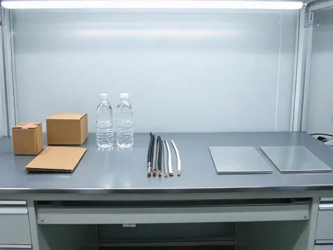 Laser sample marking bench